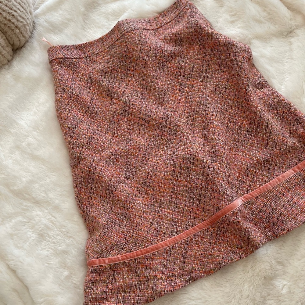 Peach size 8 gap woven skirt